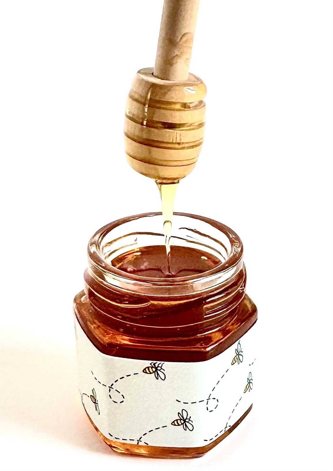 Mini Bride-to-Bee Honey Pots - Sage (Set of 12)